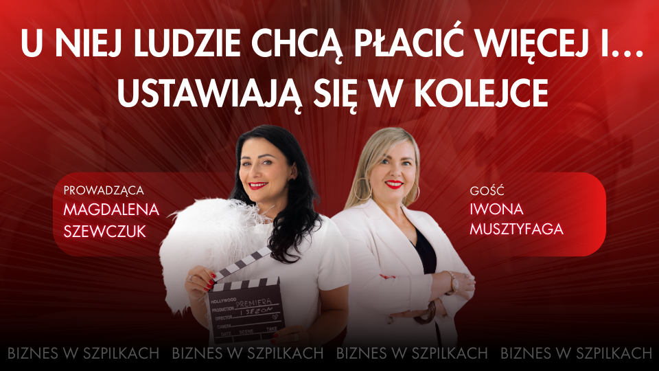 BIZNES W SZPILKACH - Iwona Musztyfaga
