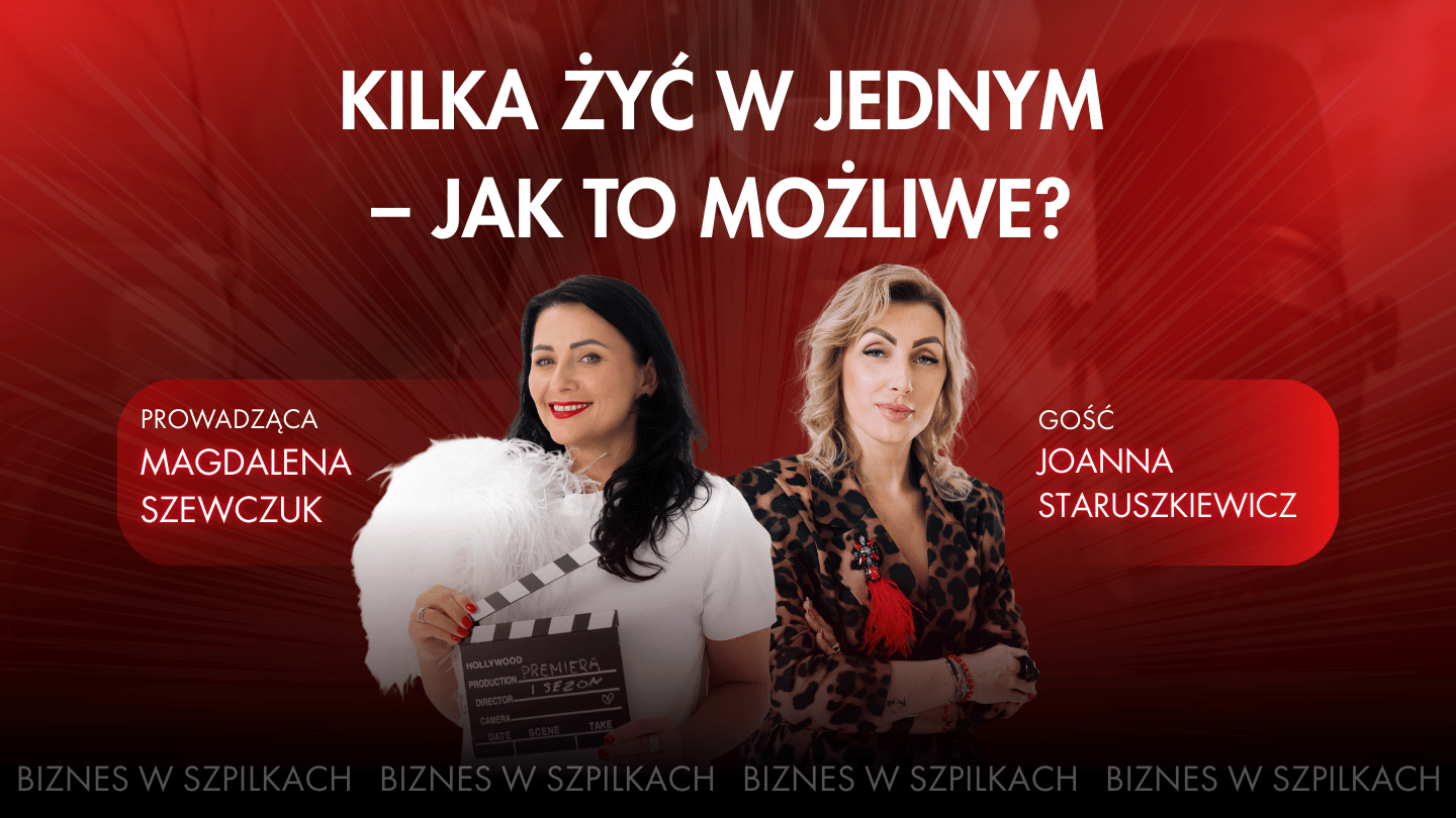 BIZNES W SZPILKACH - Joanna Staruszkiewicz