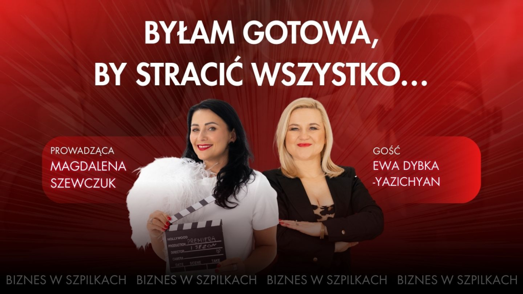 BIZNES W SZPILKACH - Ewa Dybka - Yazichyan